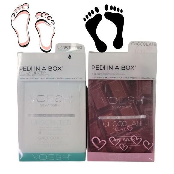 Voesh Pedi in a Box bundle - Picture 1 of 4